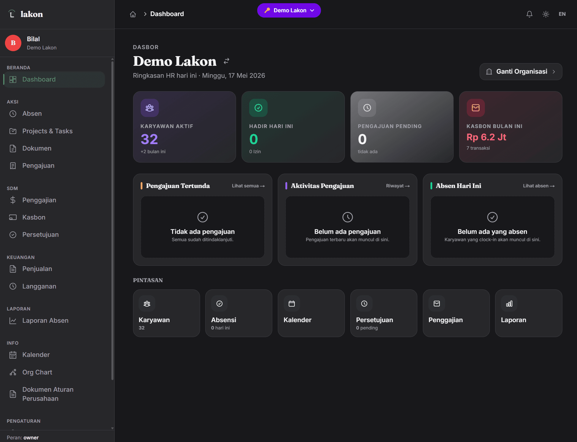 Dashboard